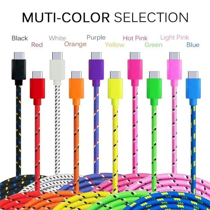 usb-type-c-สาย-usb-c-สำหรับชาร์จเร็ว-usb-สายดาต้าชนิด-c-สายเครื่องชาร์จสำหรับซัมซุงโทรศัพท์-s9-s8-huawei-p20สาย-f1-pocophone