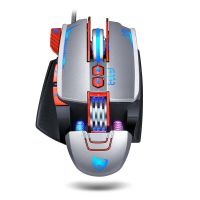 4000Dpi Gaming Mouse Gaming Mechanical Colorful Luminous Macro Programming Aggravates Wired Mouse High-End Mouse