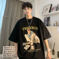 2023 Trend Tops MenS T-Shirt Anime Cotton Gym Fashion Crewneck Tech S Summer Short Sleeve Loose Oversized T-Shirt S-4XL-5XL-6XL