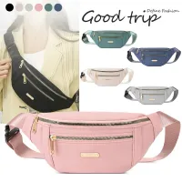 Women Waist Bag Fanny Pack Zipper Chest Bag Female Banana Bag Money Pouch Travel Shoulder Purse Belly Pocket Hip Bum Bag