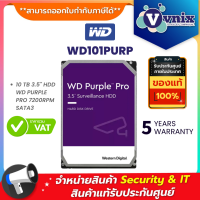 WD101PURP WD  10 TB 3.5" HDD  WD PURPLE PRO 7200RPM SATA3 By Vnix Group