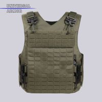 Universal Armor Buffalo Tactical Vest Full Protection Bulletproof Molle Plate Carrier 500D Cordura Military Police Vest