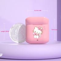 Sanrio หูฟังบลูทูธไร้สาย Hello-Value I Kitty My Melody Kuromi Cinnamoroll Mini Anime การ์ตูน Kawaii ของเล่นเด็ก