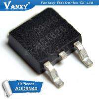 10 pcs AOD9N40 PARA-252 D9N40 TO252 8A 9N40 400 v original novo