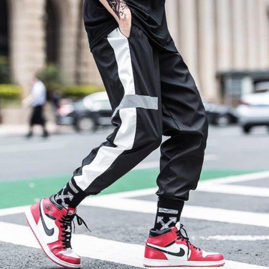 Hcm quần jogger phản quang chất dù hot trend kèm ảnh thật - ảnh sản phẩm 1