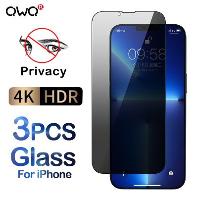 Privacy Cover Screen Protector Glass For iPhone 13 12 11 14 Pro Max Mini Plus XS MAX XR Mobile Phones Tempered Glass Accessories
