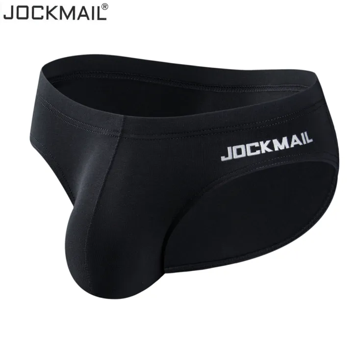 JOCKMAIL brand Men Underwear Slip celana pendek pria White Sexy Men ...