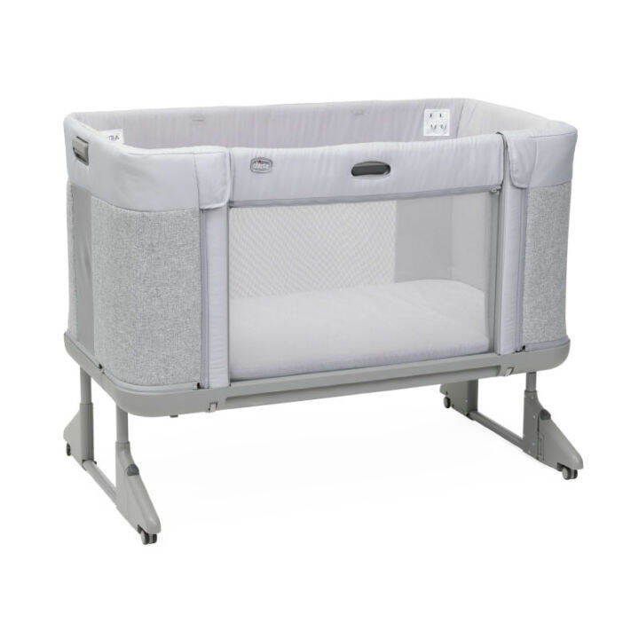 Chicco Next2Me Forever Cosleeping Cot Ash Grey Lazada
