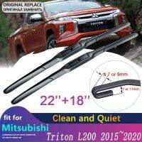 ใบมีดไม้เช็ดรถสำหรับ Mitsubishi L200 Triton Strada Strakar Barbarian Fiat Fullback RAM 1200ที่ปัดน้ำฝนกระจกหน้าสินค้าสติกเกอร์รถ