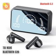 Tai Nghe Không Dây S20 - Bluetooth 5.3 Cao Cấp, Cảm Biến Vân Tay Nhạy
