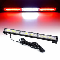 สีเหลืองสีขาวซัง LED อันตรายฉุกเฉินกระพริบไฟเตือนบาร์รถ S Trobe สัญญาณ Lightbar ไฟตำรวจสำหรับยานพาหนะรถบรรทุก