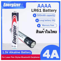 ถ่านอัลคาไลน์ 4A (AAAA)  (แพ็ค 1ก้อน , 4 ก้อน) 1PCs , 4PCs Energizer E96 LR 61 AM6 AAAA 1.5V Alkaline Battery For Laser Pen Stylus Bluetooth Earphone Touch Pen Dry Primary Batteries