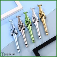 JAYNEBIO เครื่องมือเขียน2ชิ้น/เซ็ต0.5Mm หมึกดำเฮลิคอปเตอร์ปากกาเซ็นชื่อรูปร่างเครื่องบินปากกาปากกาหมึกเจล