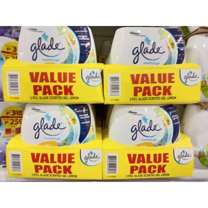 Glade scented gel value pack 2pcs 180g Lazada PH