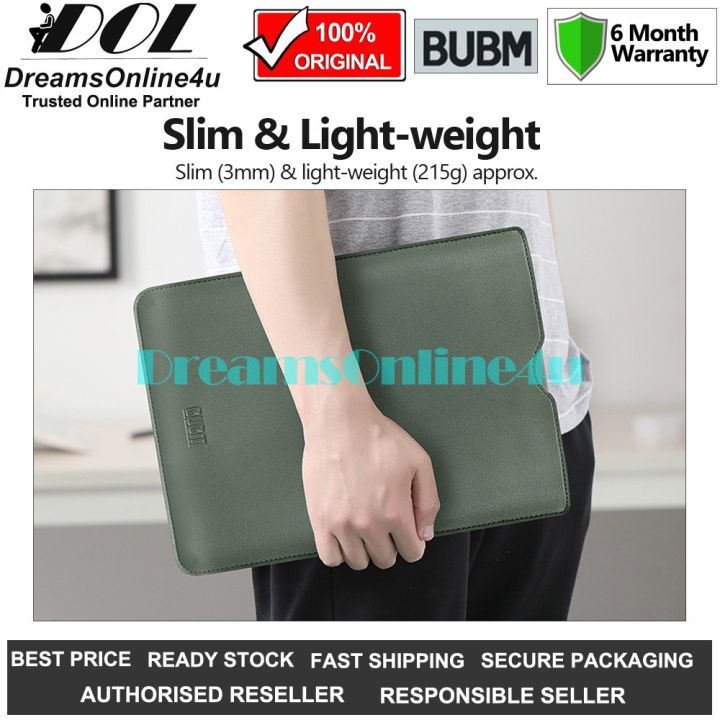 bubm-กระเป๋าใส่แล็ปท็อป-กันน้ํา-สําหรับ-macbook-ipad-tablet-matebook-ultrabook-notebook-macbook-air-m1
