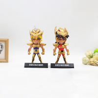 5pcs Creative Saint Seiya Statue Model Toy Unique Design Simulation Models for Living Room Desktop Decoration