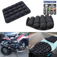 แผ่นรอง Bantal Kursi ลมรถจักรยานยนต์แบบ3D สำหรับ Honda BMW Harley Yamaha Suzuki Benelli Can-Am โฟมกรองสารชีวเคมีที่นั่งเอทีวี