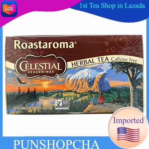 celestial-seasonings-herbal-tea-caffeine-free-roastaroma-20-tea-bags-ชา-พร้อมส่ง