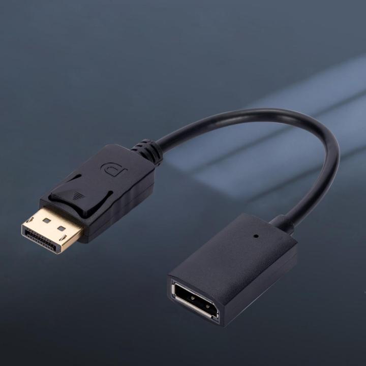 dp-สายแปลง-mini-dp-เป็น-hdmi-อุปกรณ์แปลงสัญญาณที่เข้ากันได้กับ-dp-v1-2การแลกเปลี่ยนแบบร้อนไม่จำเป็นต้องใช้อุปกรณ์แหล่งจ่ายไฟภายนอกสำหรับพีซี