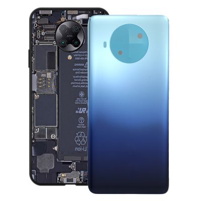 ฝาหลังของแท้สำหรับ Xiaomi Mi 10T Lite 5G / Mi 10i 5G M2007J17G M2007J17I (สีน้ำเงิน)