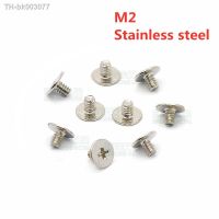 ۞ 100pcs/lot Stainless steel phillips thin head screw M2x2/3/4/5/6/8