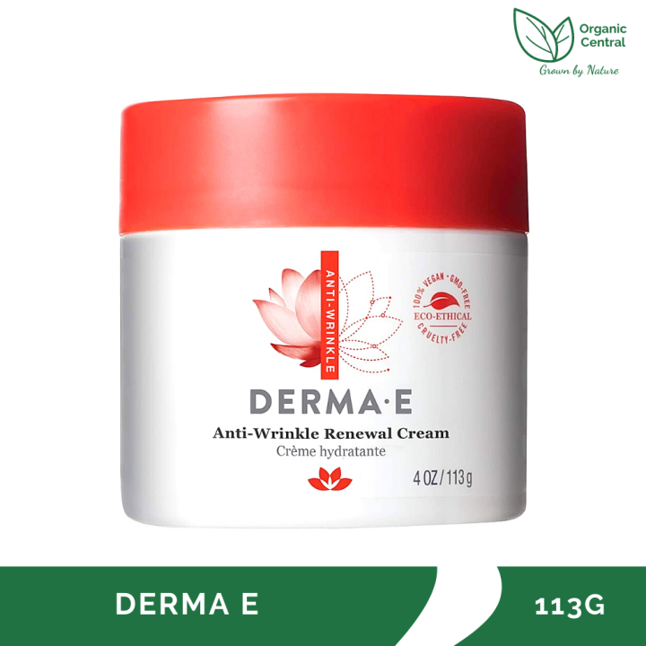 Derma E AntiWrinkle Renewal Cream 113g Lazada PH