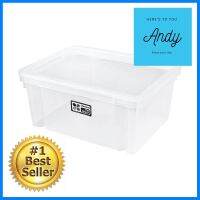 กล่องฝาปิด SN 517 27x21x13 ซม. สีขาวSTORAGE BOX WITH LID SN 517 27X21X13CM WHITE **ด่วน ของมีจำนวนจำกัด**