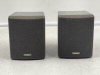 AD88 ลำโพง 1 คู่ มือสองญี่ปุ่น (413) YAMAHA NX-AV1 6 โอห์ม Woofer 2.5 นิ้ว Size ตู้ 9.5x9x11.5CM ฝาหน้าเปิดไม่ได้ รอยตามรูป