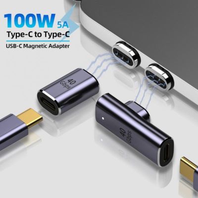 Chaunceybi 8k 60hz Data Transfer Pd Charger Magnetic Macbook Aluminum Alloy Usb C To Type Converter 40gbps