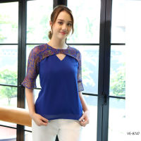 VERONIQA Blouse VE-B747 ชิฟฟอน แขนสั้น IGPU22-4