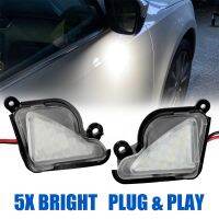 12V Car Pathway Lights LED Puddle Lamps Canbus Under Rear View Side Mirror Automotive Accessories For Skoda Octavia 2 3 Superb Bulbs  LEDs HIDs