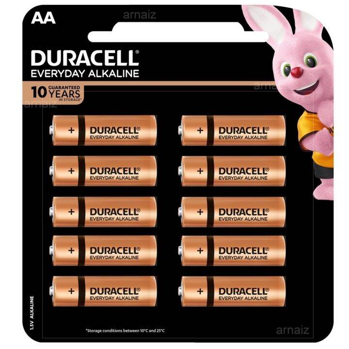 Duracell AA Battery (210 pcs) Everyday Alkaline Batteries Duracell AA
