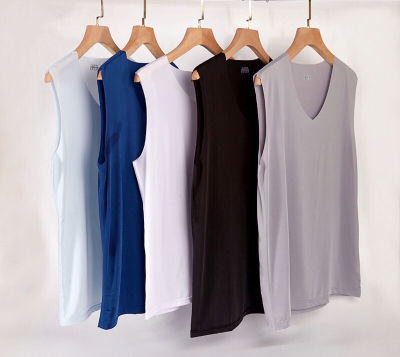 vestเสื้อกล้ามชาย (พร้อมส่ง) แขนกุด ซับใน ราคาพิเศษ ผ้าไมโคร 6 สี งานดี ตรงปก ( ดำ ขาว ฟ้า เลือดหมู กรม เทา )