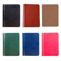 A7 Pocket Loose-leaf Notebook Leather Cover Business Diary Memos Planner Notepad Note Book Agenda Organizer