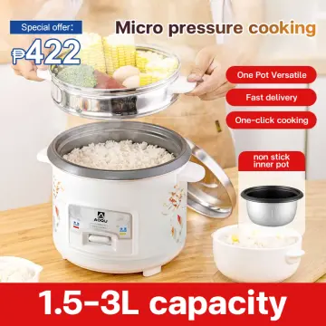 1.5L Capacity Mini Home Cooking Pot Multifunctional Rice Cooker