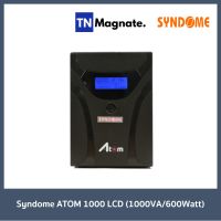 [เครื่องสำรองไฟ] Syndome ATOM-1000 LCD (1000VA/600Watt)