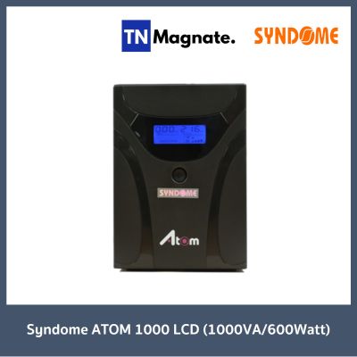 [เครื่องสำรองไฟ] Syndome ATOM-1000 LCD (1000VA/600Watt)