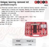 FORCE ชุดเครื่องมือถอดลูกปืน Unique bearing removal kit Model 66618MA