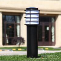 Modern Lawn Light Garden Lights Outdoor Lighting Street Plaid Lamp Waterproof Aluminum E27 Black Landscape Lamp Fixtures