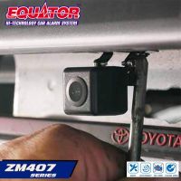 กล้องถอยหลังติดรถยนต์แบบเจาะ EQUATOR Rear Camera รุ่น ZM407 กล้องมองหลัง ติดกับวิทยุ จอ2ดิน ชัดทั้งกลางวันและกลางคืน