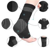 ✿ Ankle Support ce Elastic Compression Wrap Sleeve Sports Relief Pain Foot