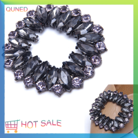 QUNED ผู้หญิงรองเท้าคลิป DIY รองเท้า Charms เครื่องประดับรองเท้าดอกไม้ตกแต่งอุปกรณ์เสริม