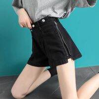 COD jfdss High waist denim shorts womens thin 2021 students loose and thin高腰牛仔短裤女薄款2021学生宽松显瘦百搭阔腿热裤子ji 1101