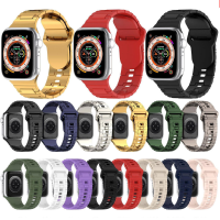 Mecha Wind Strap For Apple Watch Ultra Band 49mm 45mm 44mm 42mm 40mm 41mm 38mm High-end Sport Bracelet iWatch 8 7 6 5 4 3 SE