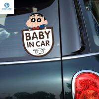 COOLCAR สติ๊กเกอร์ติด Car รูปสติกเกอร์สะท้อนแสงโดราเอมอน Chibi Marukochan ทารกในรถ Baby On Board Car