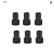 YUE 6 PC Nhôm Xe Đạp Xe Đạp Van Presta Để Schrader Chuyển Đổi Xe Van