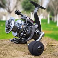 ZZOOI Sougayilang 13+1BB Spinning Fishing Reel High Speed Gear Ratio Aluminum Spool Light Weight Ultra Smooth Reel with Free Spool