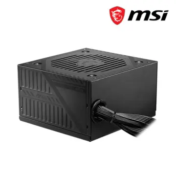 MSI MAG A650BN Non Modular Power Supply Unit PSU 650W with 80+
