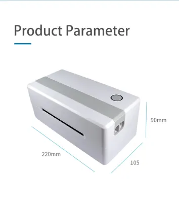 ใหม่4*6ฉลากจัดส่งสินค้าเครื่องพิมพ์150มิลลิเมตร/วินาทีโดยตรงเครื่องพิมพ์ USB สก์ท็อป + TDL406บลูทูธ