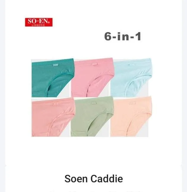 Soen Caddie Ladies Panty Bikini Poly SpandexNIW Lazada PH